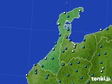 石川県のアメダス実況(気温)(2015年02月17日)