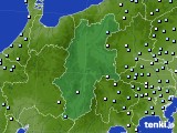長野県のアメダス実況(降水量)(2015年02月18日)