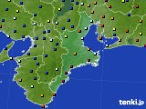 2015年02月18日の三重県のアメダス(日照時間)