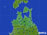 アメダス実況(気温)(2015年02月18日)