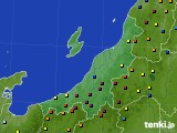 新潟県のアメダス実況(積雪深)(2015年02月19日)