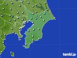 千葉県のアメダス実況(気温)(2015年02月22日)