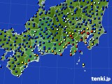 東海地方のアメダス実況(日照時間)(2015年02月23日)