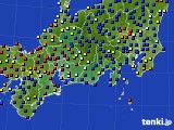 東海地方のアメダス実況(日照時間)(2015年02月24日)