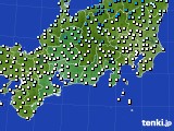 東海地方のアメダス実況(気温)(2015年02月25日)