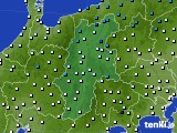 長野県のアメダス実況(気温)(2015年02月25日)