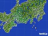 東海地方のアメダス実況(気温)(2015年02月26日)