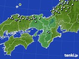 近畿地方のアメダス実況(降水量)(2015年02月27日)