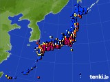 アメダス実況(日照時間)(2015年02月27日)