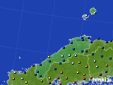 島根県のアメダス実況(日照時間)(2015年02月27日)