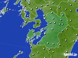 熊本県のアメダス実況(気温)(2015年02月27日)