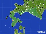 2015年02月27日の道南のアメダス(風向・風速)