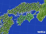 四国地方のアメダス実況(降水量)(2015年03月03日)