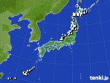 アメダス実況(降水量)(2015年03月04日)