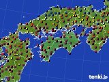 2015年03月04日の四国地方のアメダス(日照時間)