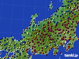 2015年03月05日の北陸地方のアメダス(日照時間)