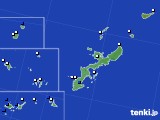 沖縄県のアメダス実況(風向・風速)(2015年03月05日)