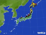 アメダス実況(積雪深)(2015年03月06日)