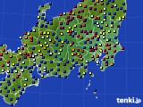 2015年03月06日の関東・甲信地方のアメダス(日照時間)