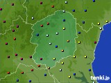 2015年03月06日の栃木県のアメダス(日照時間)