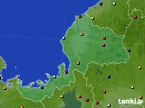 福井県のアメダス実況(日照時間)(2015年03月06日)