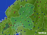 岐阜県のアメダス実況(日照時間)(2015年03月06日)