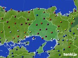 兵庫県のアメダス実況(日照時間)(2015年03月06日)