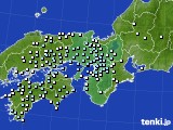 近畿地方のアメダス実況(降水量)(2015年03月07日)