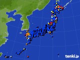 アメダス実況(日照時間)(2015年03月07日)