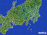 関東・甲信地方のアメダス実況(気温)(2015年03月07日)