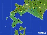 道南のアメダス実況(積雪深)(2015年03月08日)