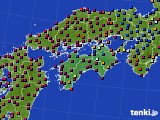 2015年03月08日の四国地方のアメダス(日照時間)