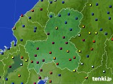 岐阜県のアメダス実況(日照時間)(2015年03月08日)
