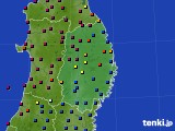 2015年03月08日の岩手県のアメダス(日照時間)