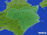 徳島県のアメダス実況(降水量)(2015年03月09日)