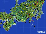 東海地方のアメダス実況(日照時間)(2015年03月10日)