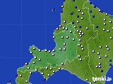 道央のアメダス実況(風向・風速)(2015年03月10日)