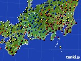 東海地方のアメダス実況(日照時間)(2015年03月11日)