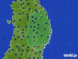 岩手県のアメダス実況(日照時間)(2015年03月11日)