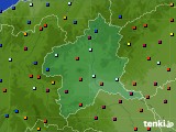 2015年03月12日の群馬県のアメダス(日照時間)