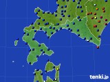 道南のアメダス実況(日照時間)(2015年03月12日)