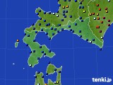 道南のアメダス実況(日照時間)(2015年03月13日)