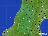 山形県のアメダス実況(風向・風速)(2015年03月13日)