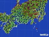 東海地方のアメダス実況(日照時間)(2015年03月15日)