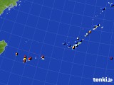 沖縄地方のアメダス実況(日照時間)(2015年03月16日)