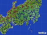 関東・甲信地方のアメダス実況(日照時間)(2015年03月16日)