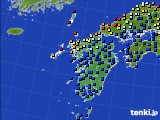 2015年03月16日の九州地方のアメダス(日照時間)