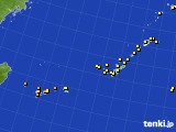 沖縄地方のアメダス実況(気温)(2015年03月16日)