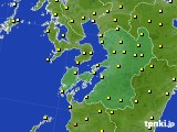 2015年03月17日の熊本県のアメダス(気温)