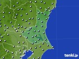茨城県のアメダス実況(降水量)(2015年03月19日)